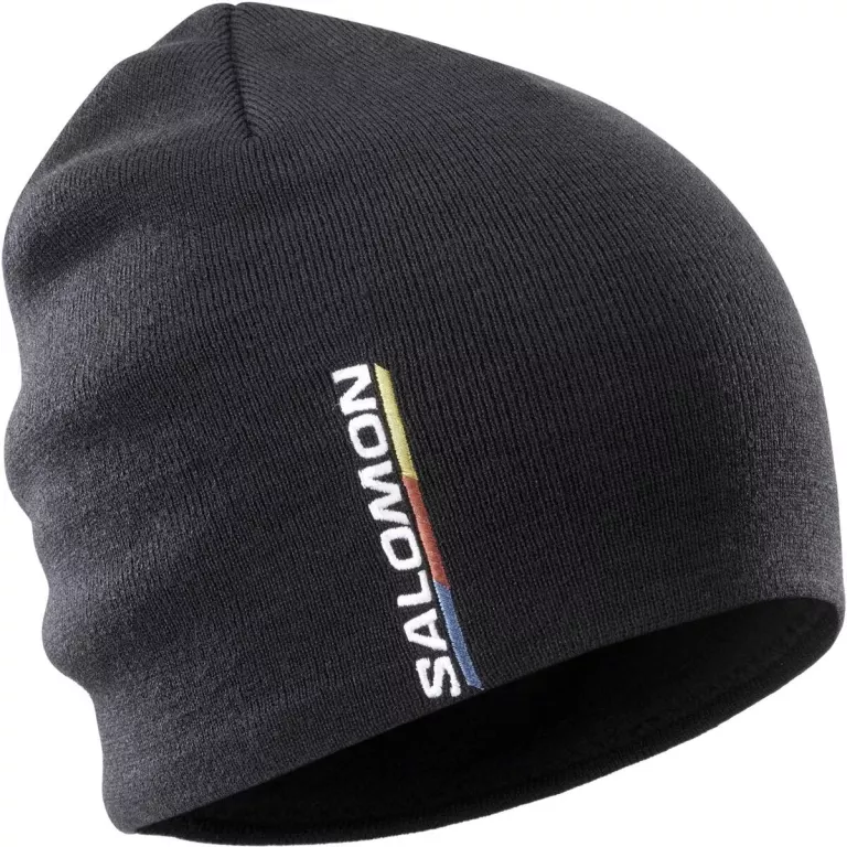 Salomon GRAPHIC BEANIE-DEEP BLACK