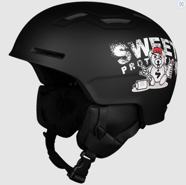 Sweet Protection Winder MIPS helmet JR black teddy